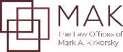 Law Offices of Mark A. Kirkorsky Logo